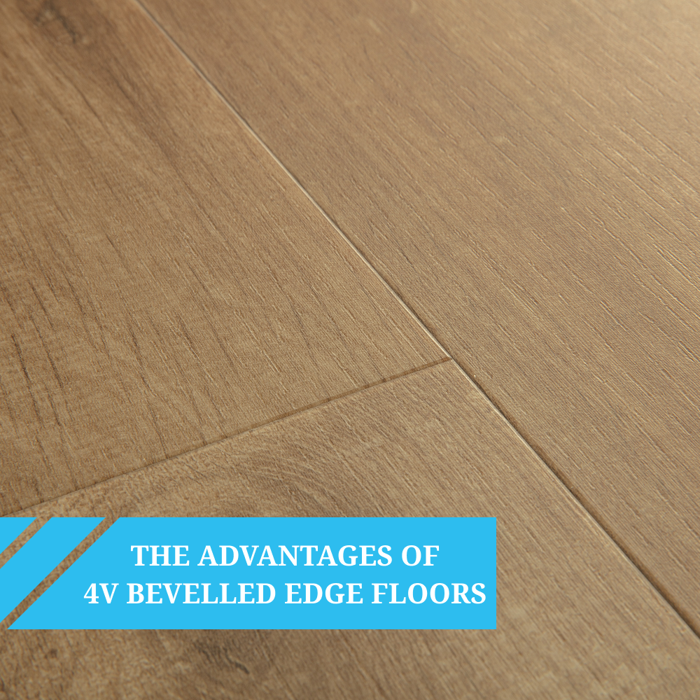 The Benefits of V4 Bevelled Edge Floors